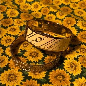 Coach bangles bracelet